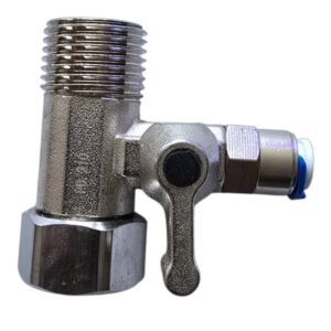 Llave-Conexion-1/2-x-1/4-Valvula-Paso-Refrigerador