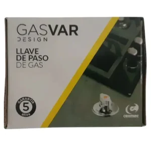 Llave de gas encimera 1/2HI*1/2HE - Imagen 3