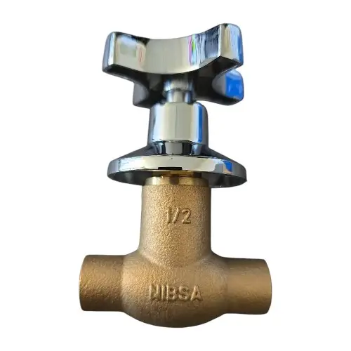 Llave Paso 1/2 Bronce So
